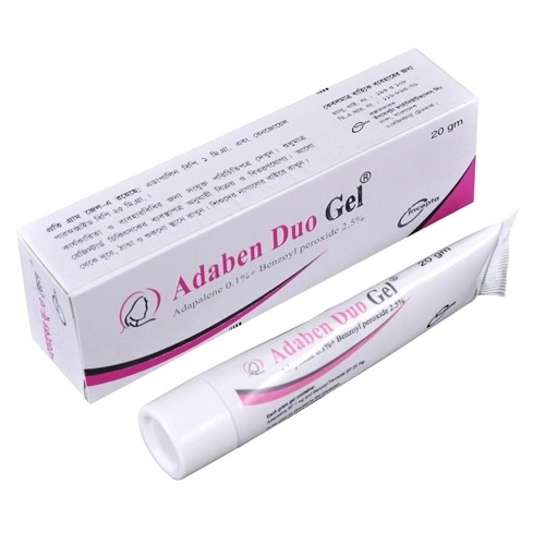 Adaben Duo (Gel  0.1%+2.5% 20 gm tube)