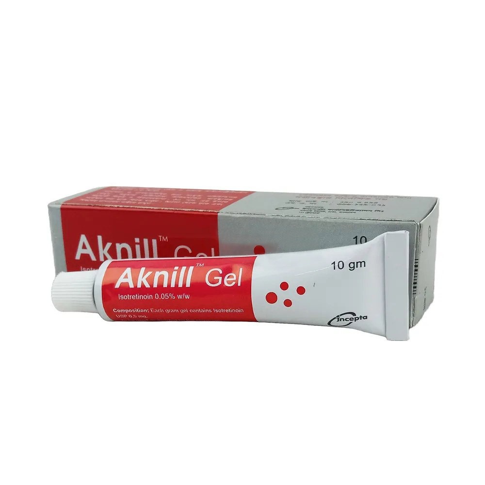 Aknill Topical Gel 0.05%  10 gm tube)