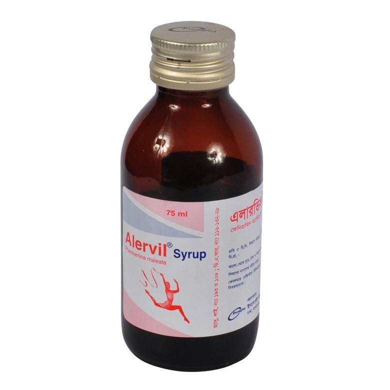 Alervil (Syrup 15 mg/5 ml 75 ml bottle