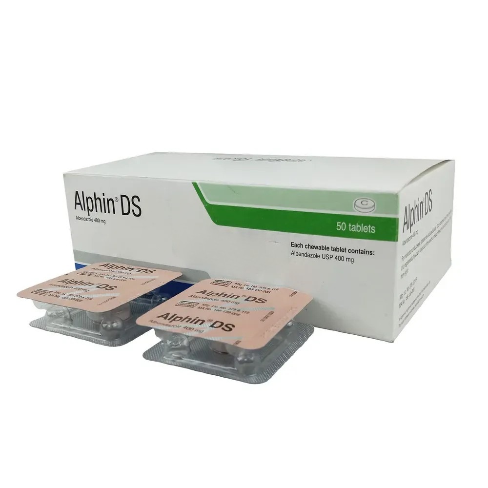 Alphin DS (Chewable Tablet 400mg)