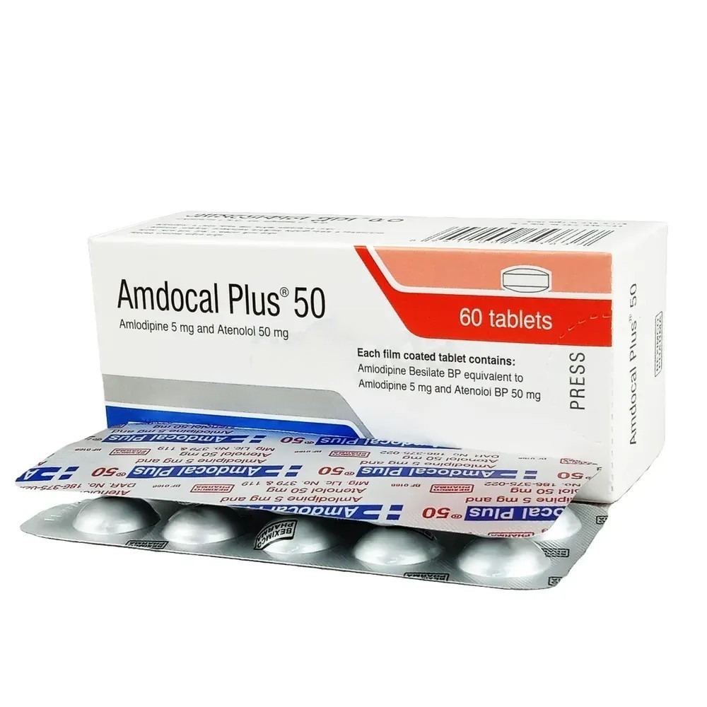 Amdocal Plus (Tablet 5 mg+50 mg)