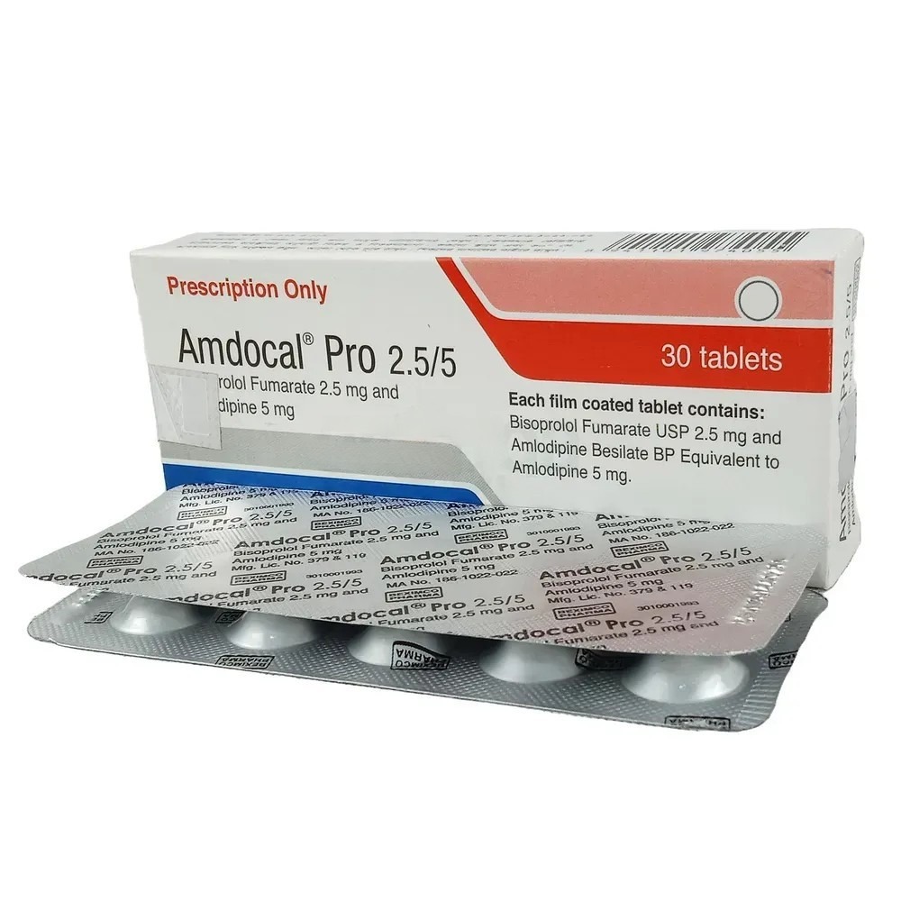 Amdocal Pro (Tablet 2.5 mg+5 mg)