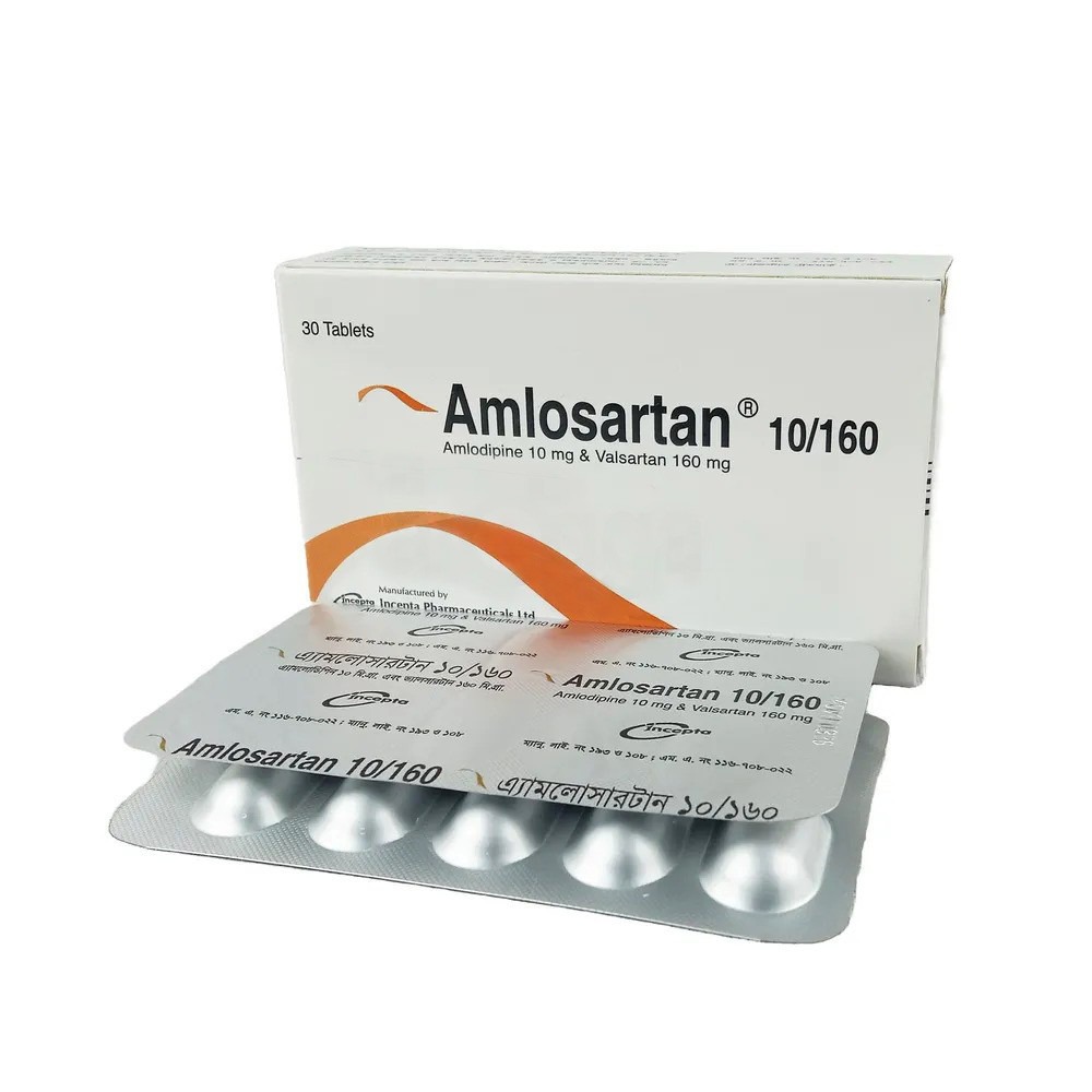Amlosartan (Tablet 10 mg+160 mg)