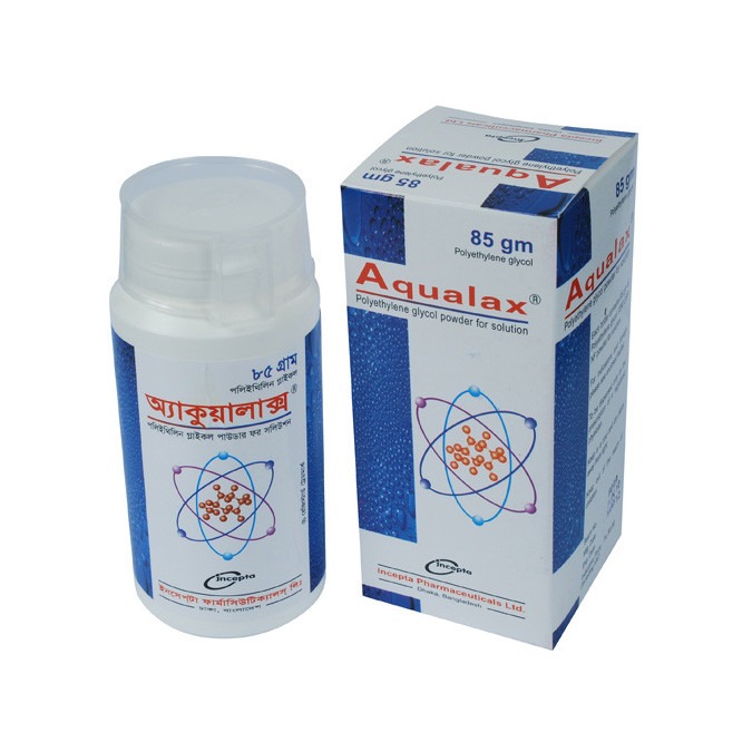 Aqualax (Powder for Solution 100% w/w 85 gm bottle)