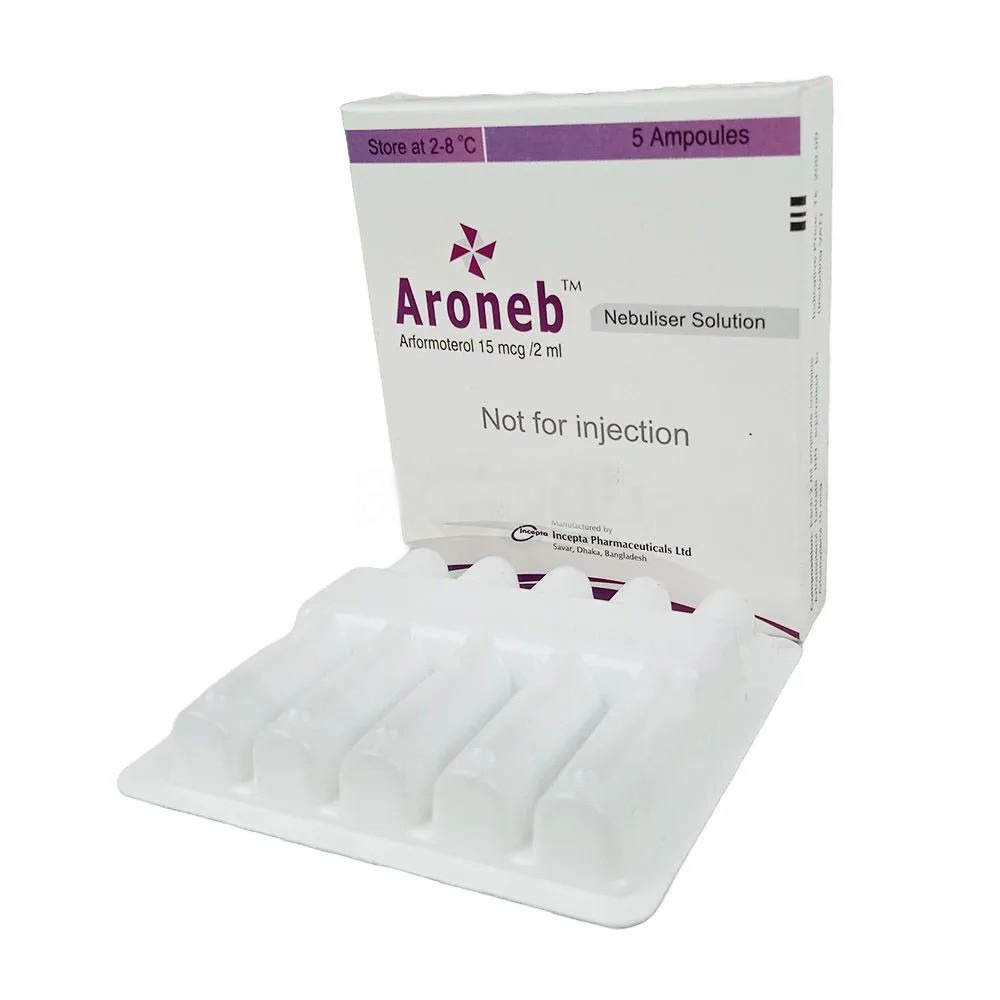 Aroneb (Nebuliser Solution 15 mcg/2 ml) 2 ml ampoule)