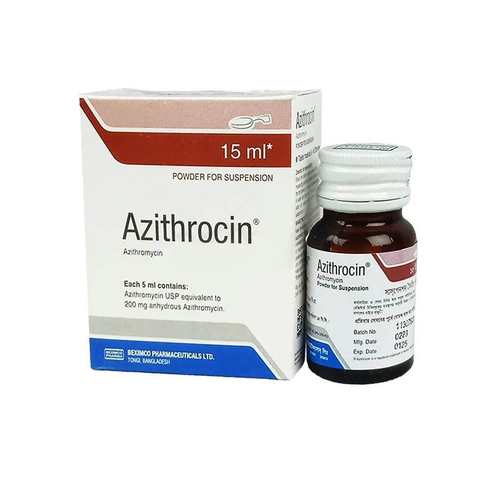 Azithrocin (Powder for Suspension 15 ml)