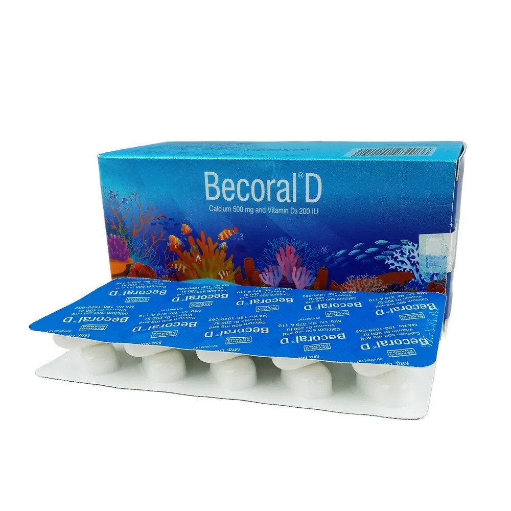 Becoral DX (Tablet 600 mg+400 IU)