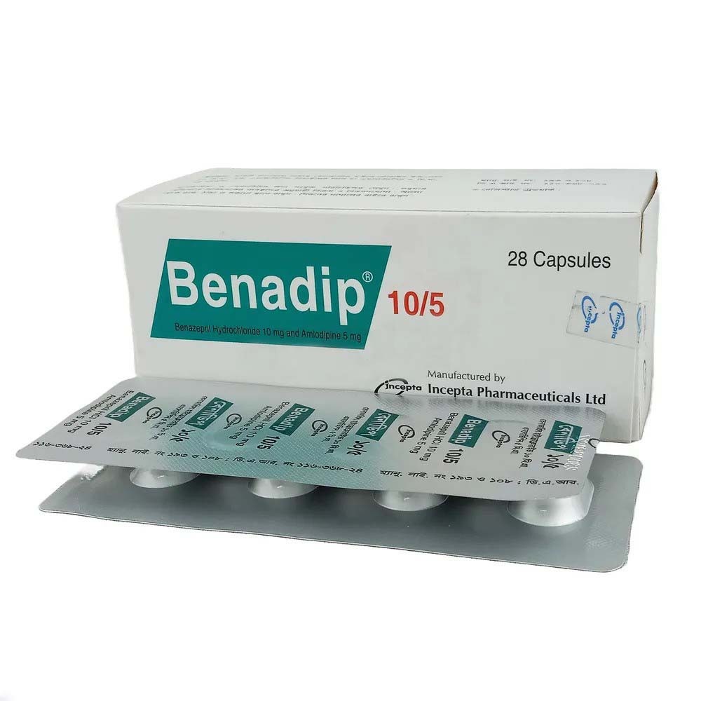 Benadip (Capsule 5 mg+10 mg)