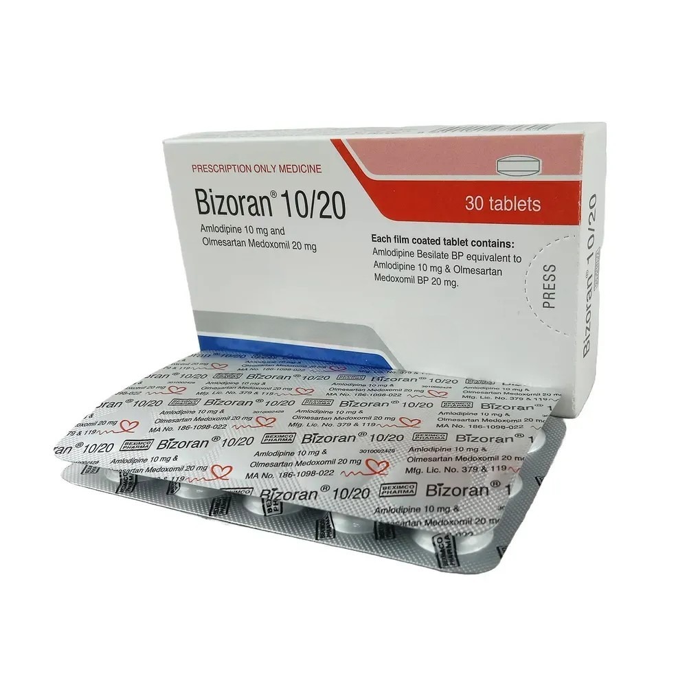 Bizoran (Tablet 10 mg+20 mg)