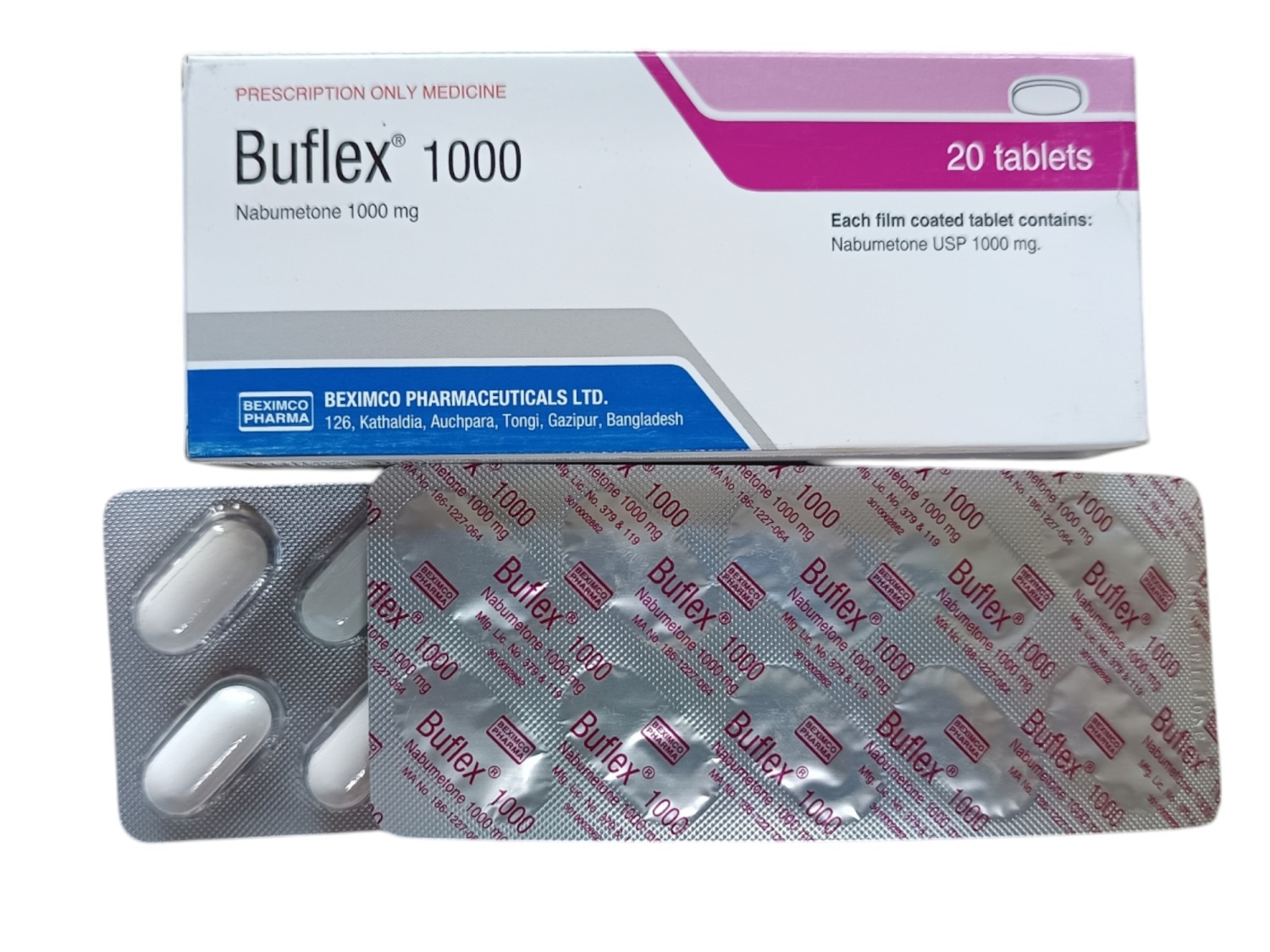 Buflex (Tablet 1000 mg)