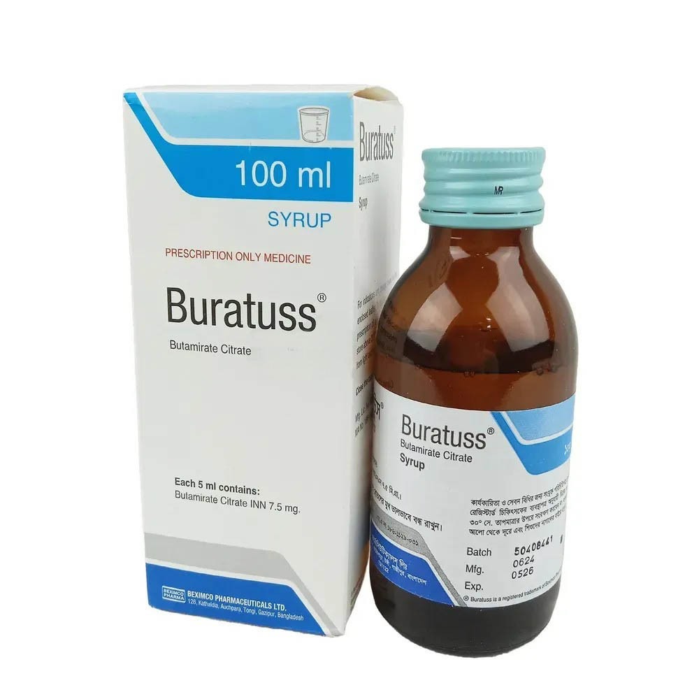Buratuss (Syrup 7.5 mg/5 ml)