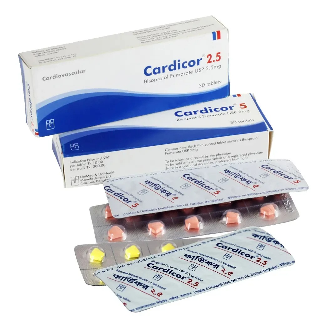 Cardiver  (Tablet 2.5 mg)