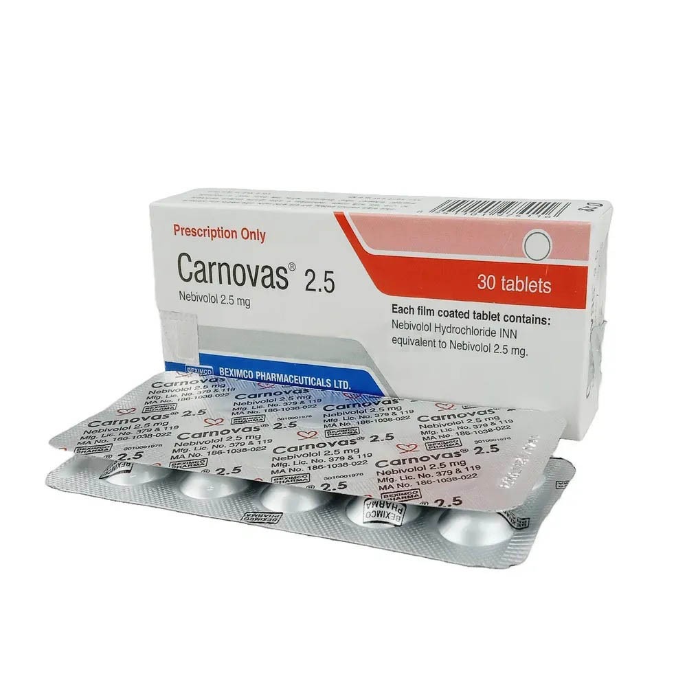 Carnovas  (Tablet 2.5mg)