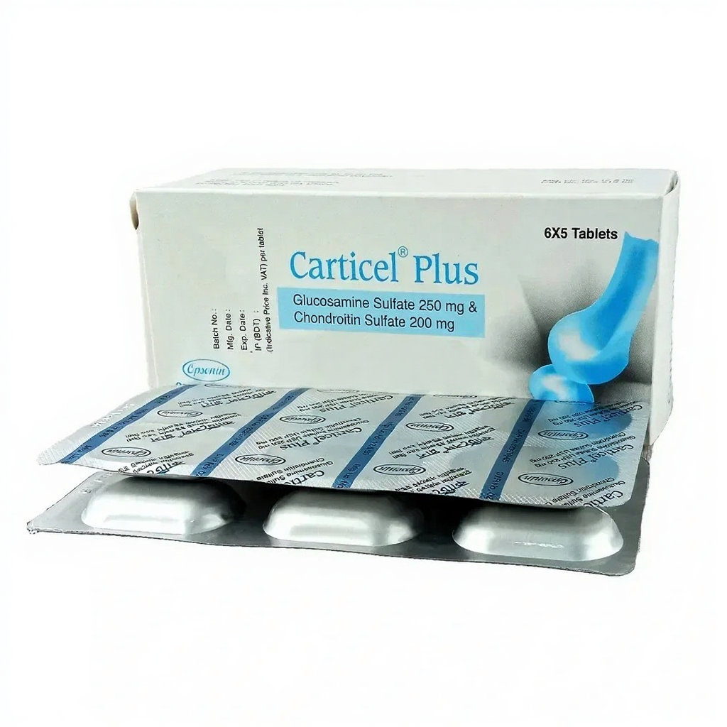 Carticel Plus 250 mg+200 mg tablet