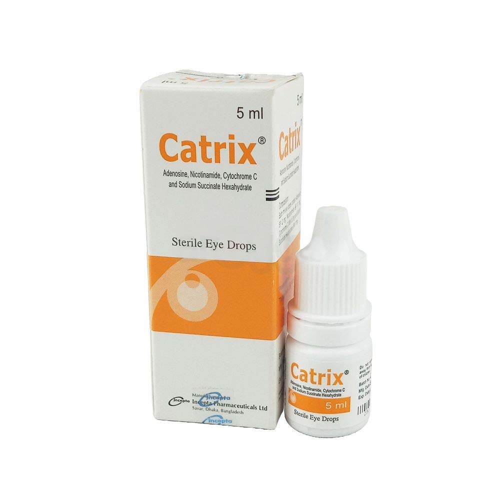 Catrix (Ophthalmic Solution (2 mg+0.5 mg +0.6 mg+10 mg)/ml 5 ml drop)