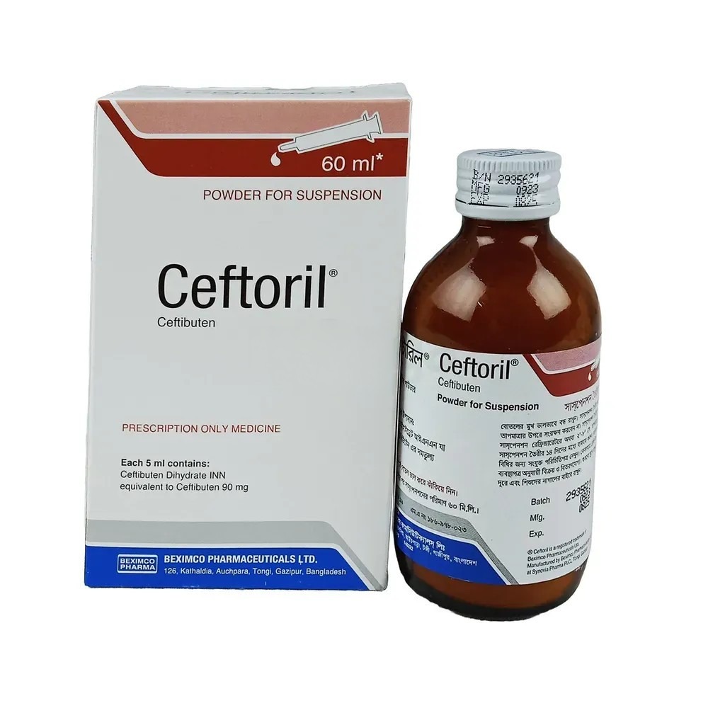 Ceftoril (Powder for Suspension 90 mg/5 ml)