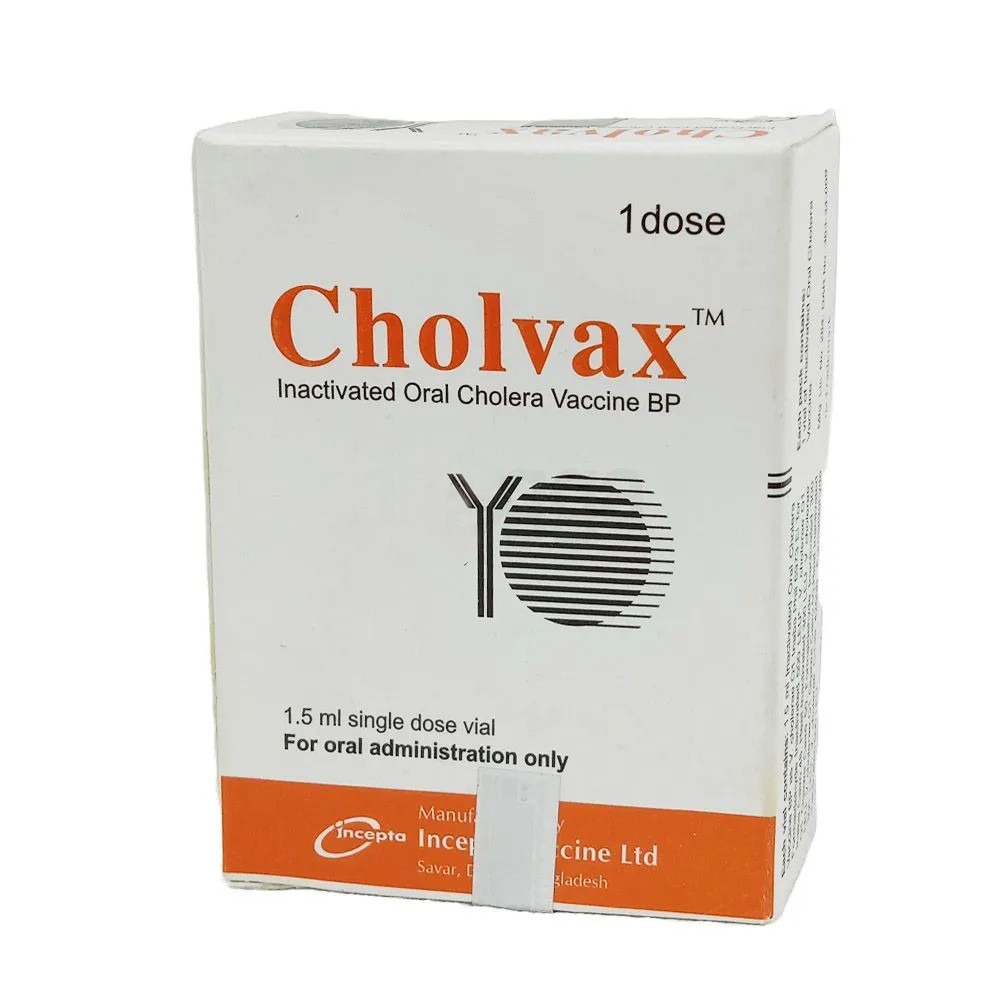 Cholvax (Oral Suspension 1.5 ml/vial)