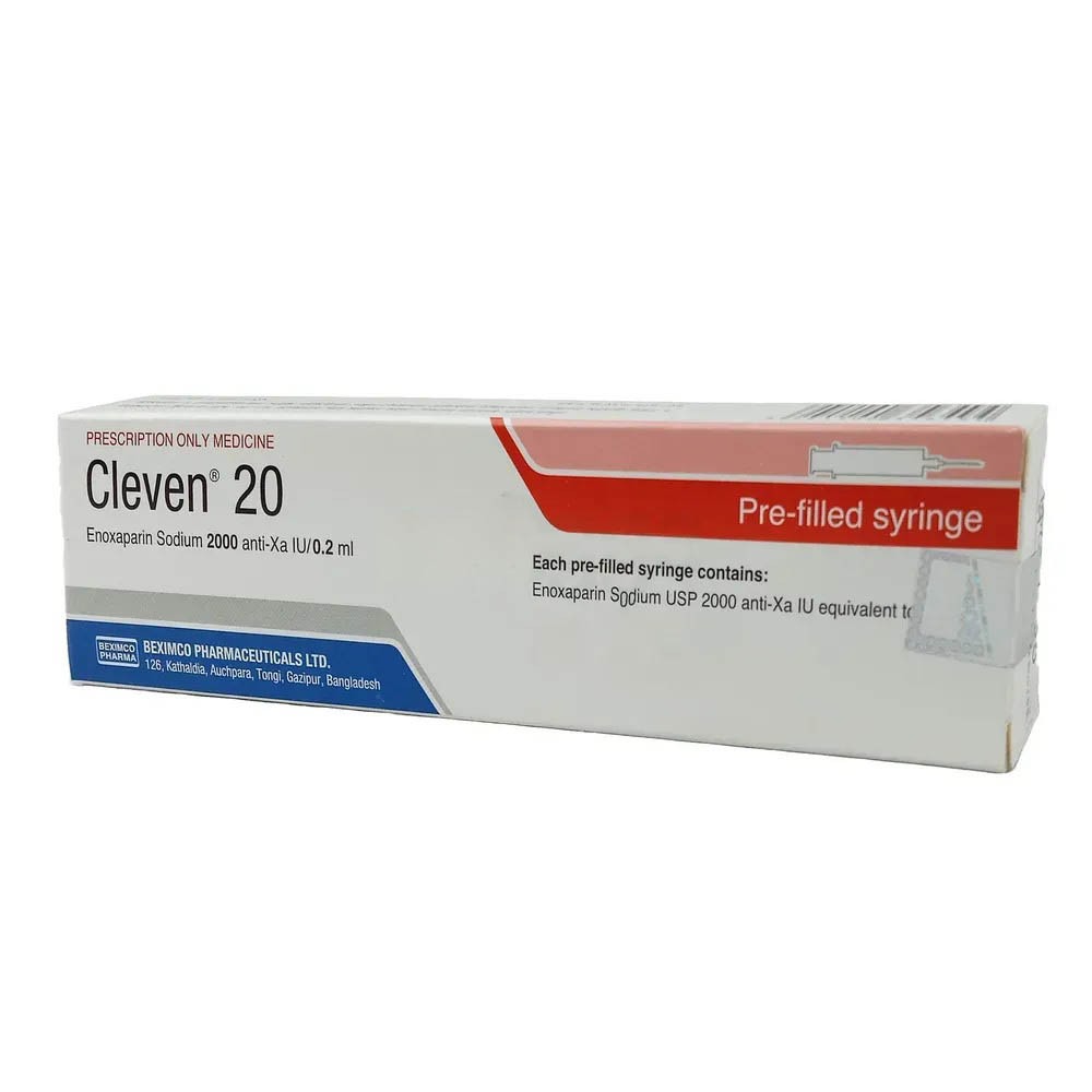 Cleven SC (Injection2000 Anti-Xa IU/0.2 ml)