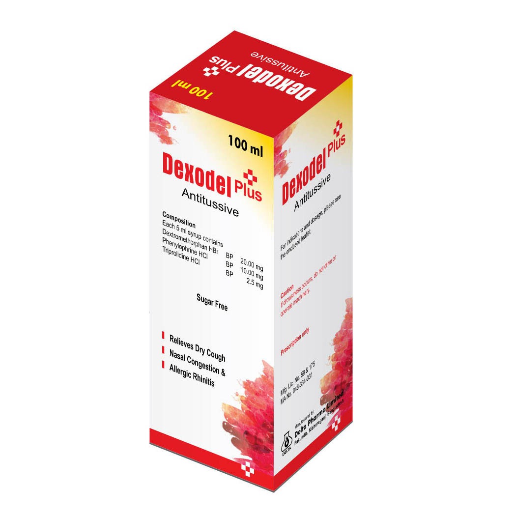 Dexodel Plus (Syrup 100ml)