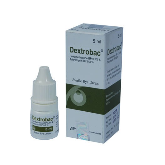 Dextrobac (Ophthalmic Solution 0.1%+0.3% 5 ml drop)