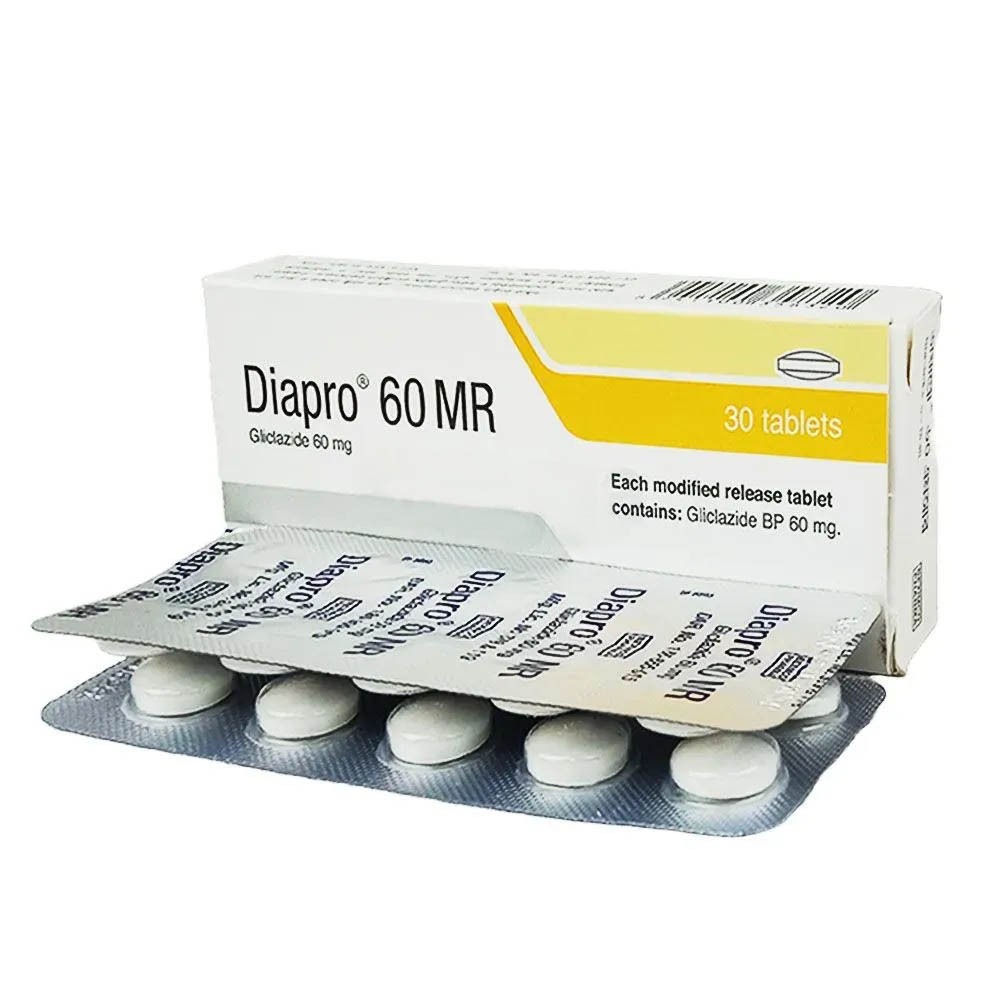 Diapro MR (Tablet  60mg)