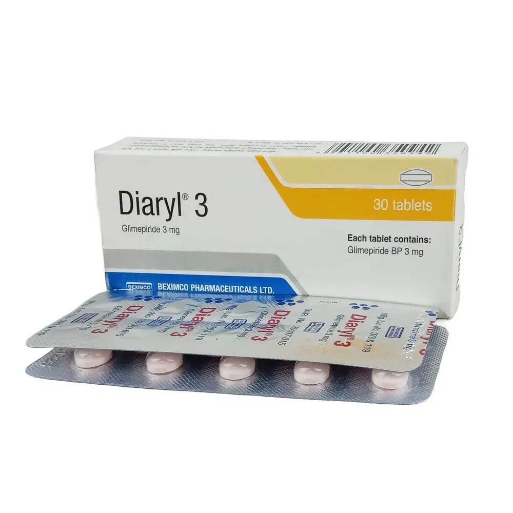 Diaryl (Tablet 3mg)