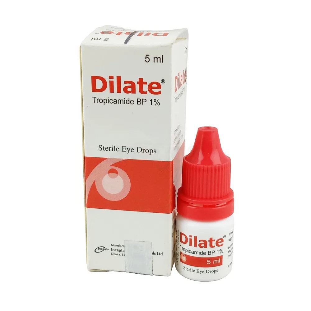 Dilate (Ophthalmic Solution 1% 5 ml drop)