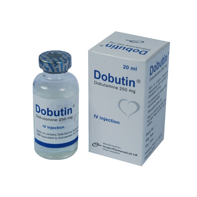 Dobutin (IV Injection 12.5 mg/ml 20 ml vial)