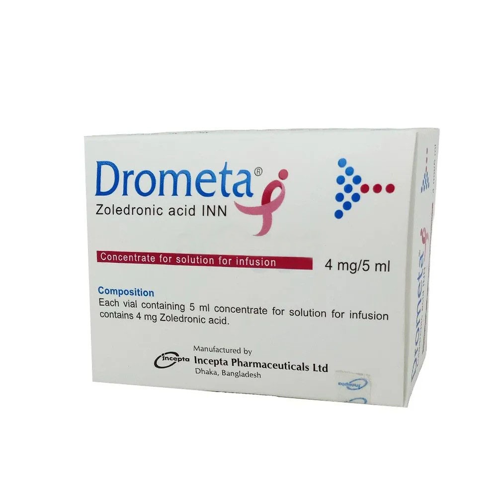 Drometa (IV Infusion 4 mg vial)