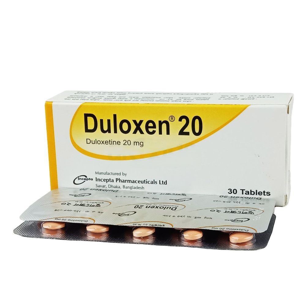 Duloxen Tablet (Delayed Release) 20 mg)