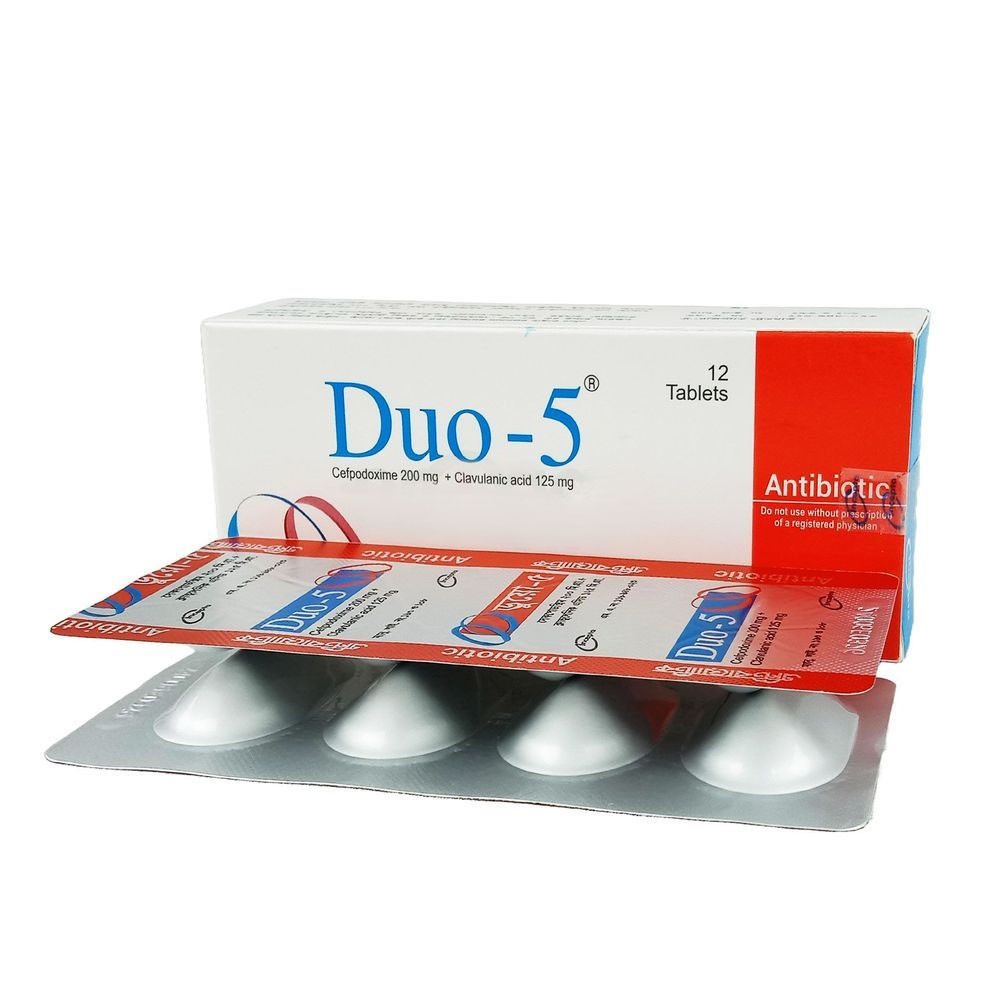 Duo-5 (Tablet 200 mg+125 mg)