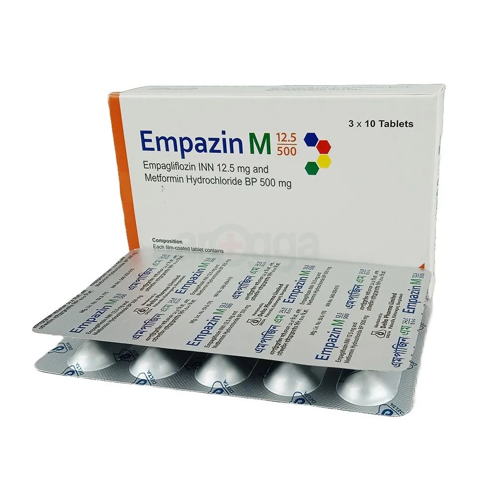 Empazin M (Tablet 12.5 mg+500 mg)