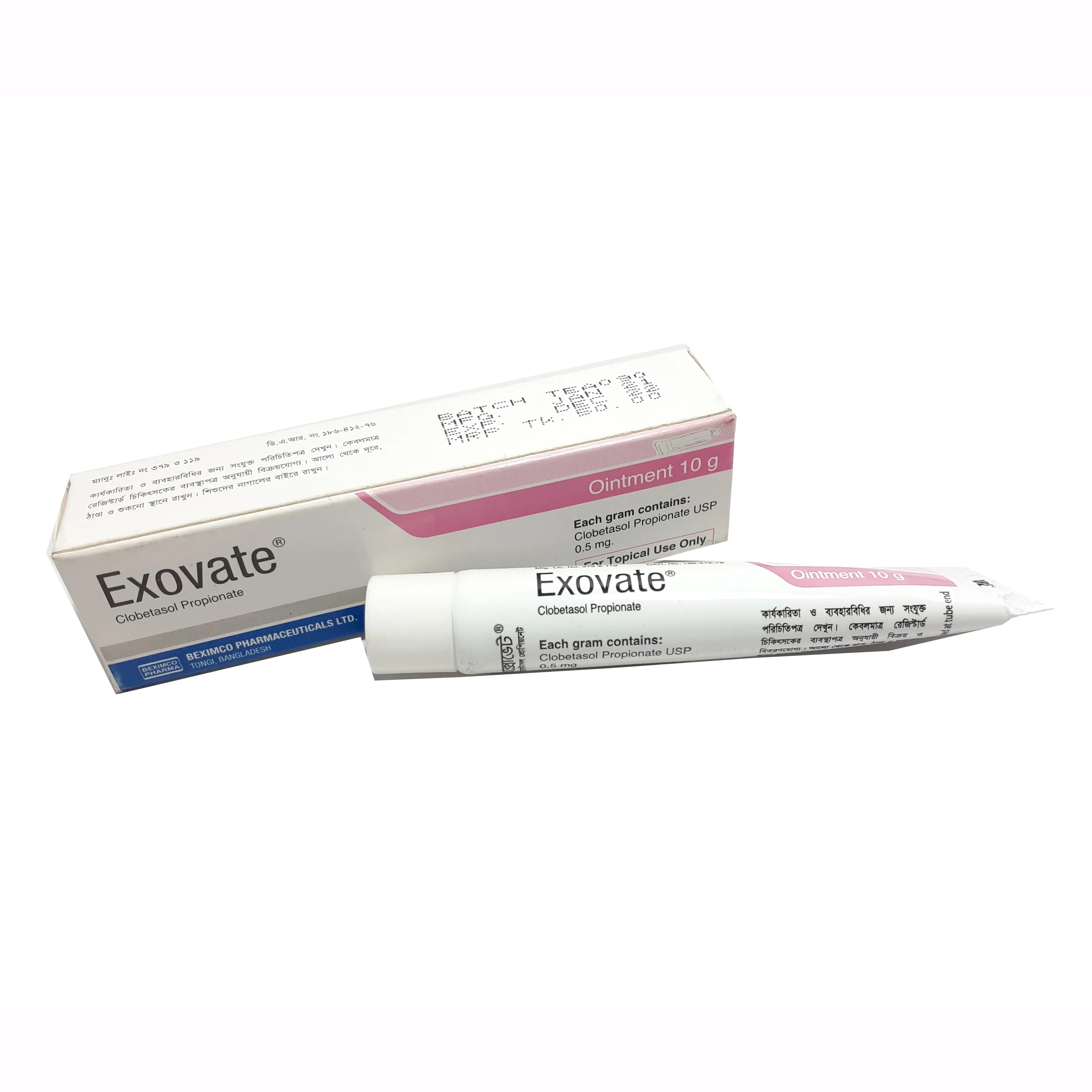 Exovate (Ointment 0.05% 10 gm tube)