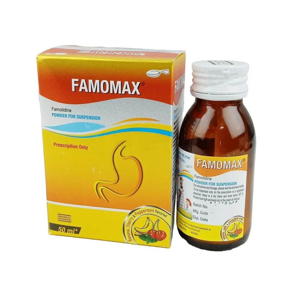 Famomax (Powder for Suspension 40 mg/5 ml 100 ml bottle)
