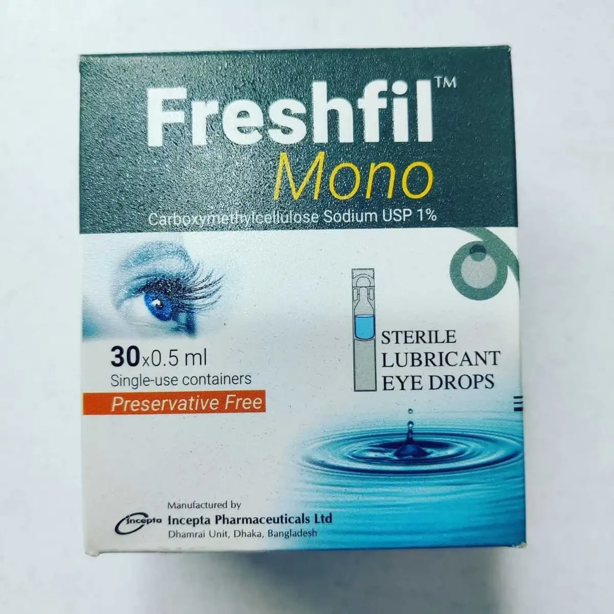 Freshfil Mono (Ophthalmic Solution 1% 0.5 ml pack)