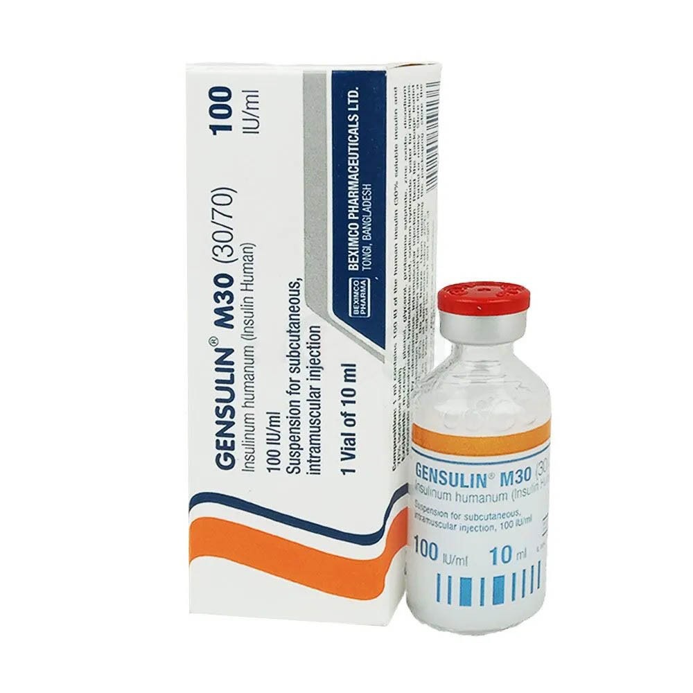 Gensulin M30 (SC Injection 10 ml vial)