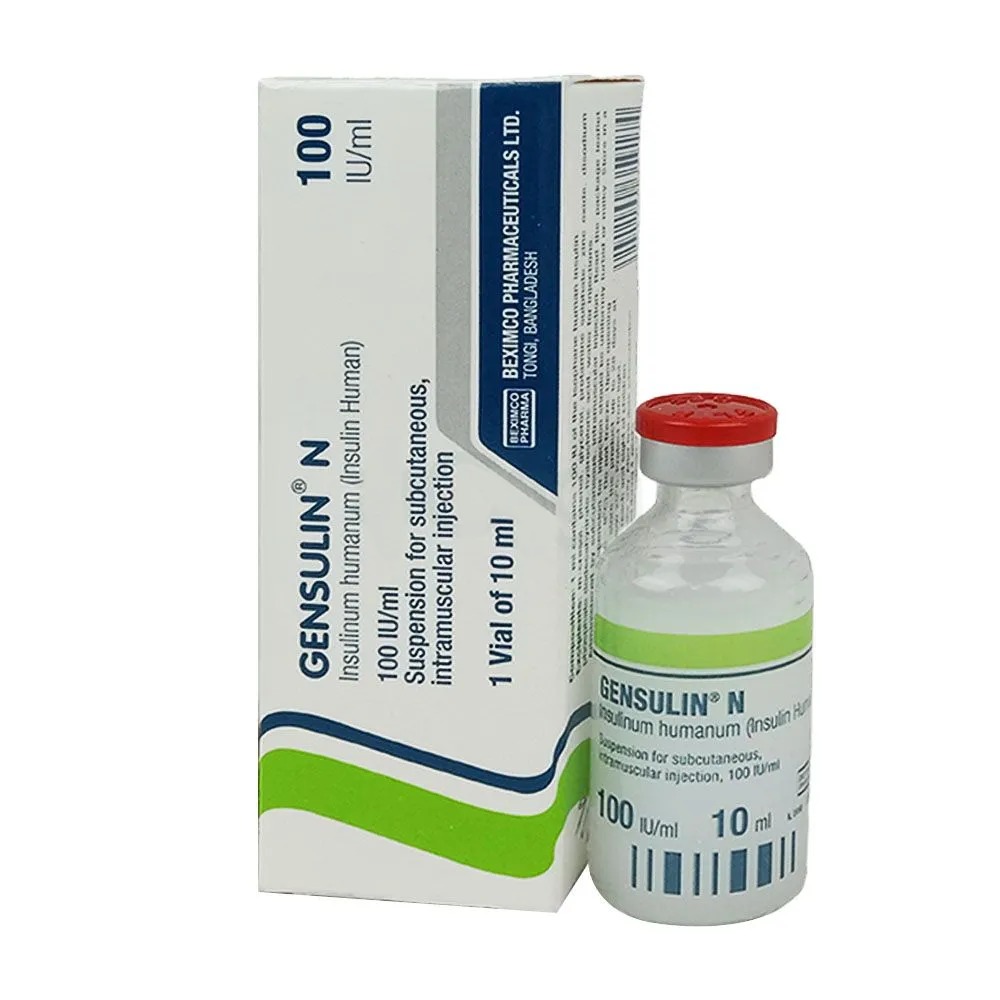 Gensulin N (SC Injection 100 IU/m 10 ml vial)
