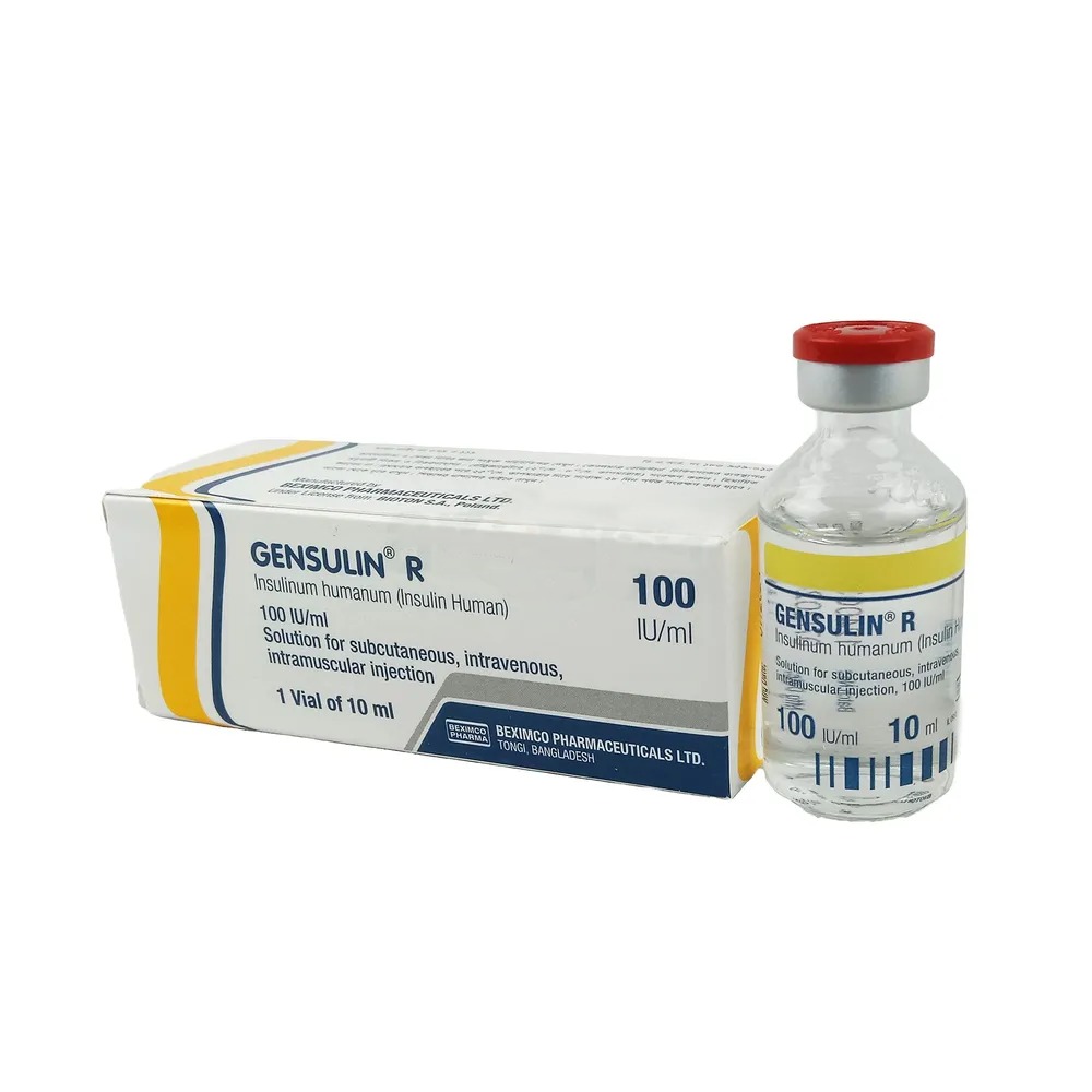 Gensulin R (SC Injection  100 IU/ml 10 ml vial)