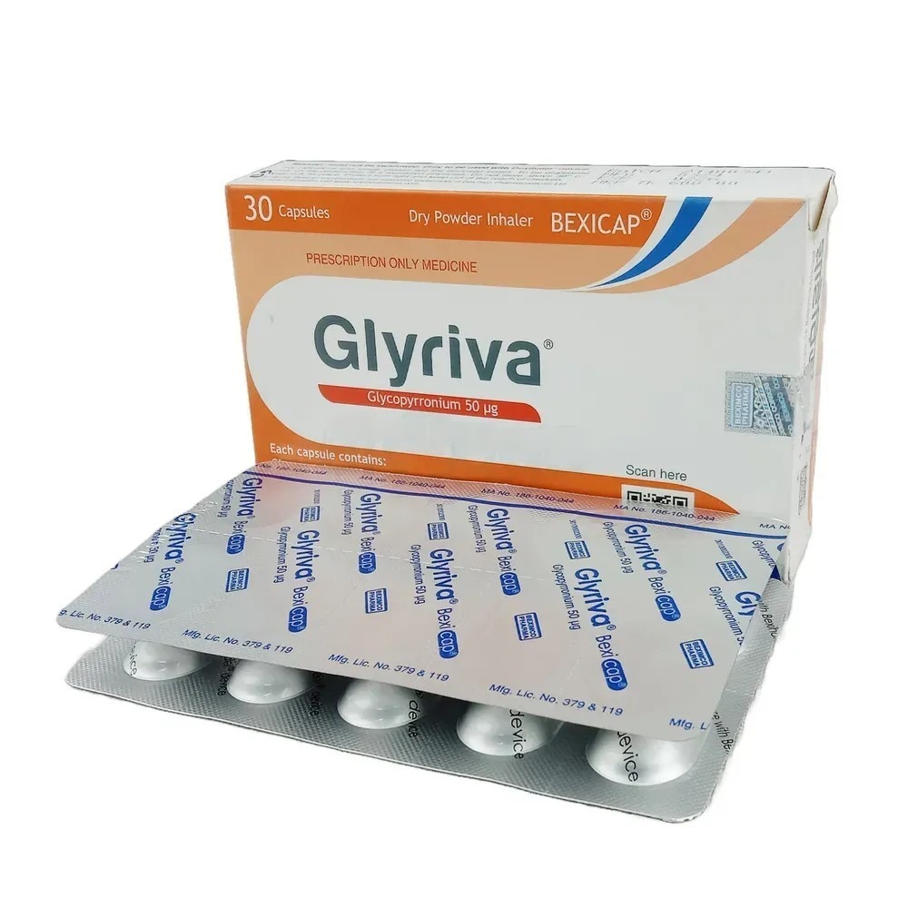 Glyriva (Dry Powder Inhalation Capsule (DPI) 50 mcg)