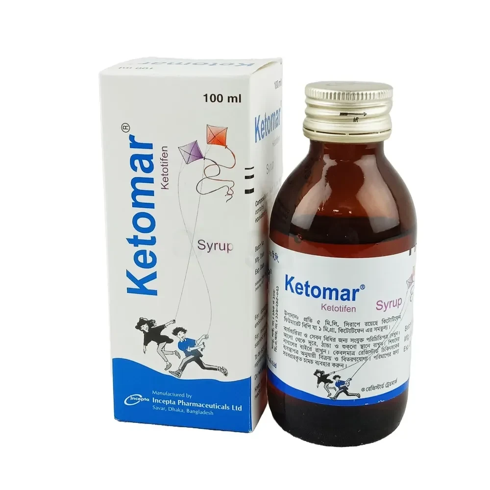 Ketomar (Syrup 1 mg/5 ml 100 ml bottle)