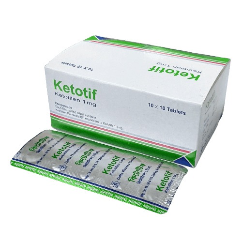 Ketotif (Tablet 1mg)
