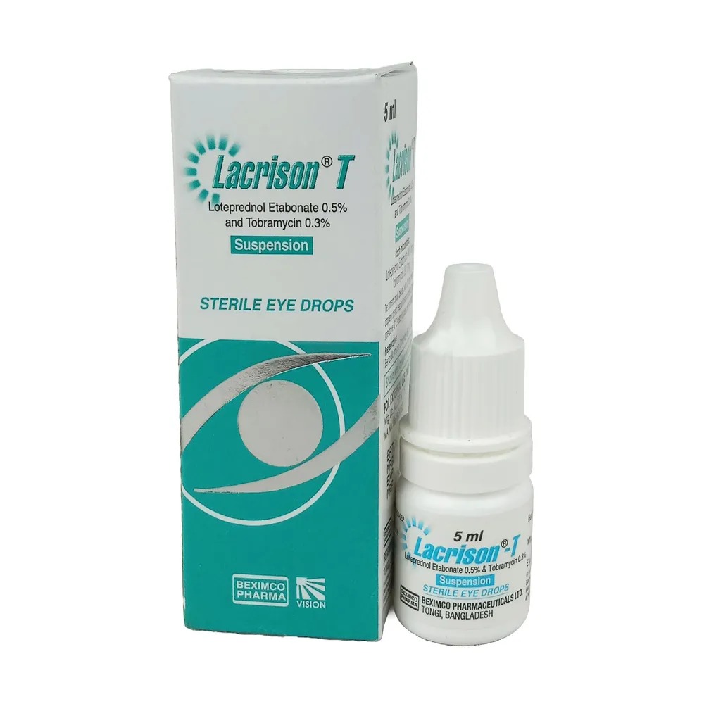 Lacrison T (Ophthalmic Suspension 0.5%+0.3%) 5 ml drop)