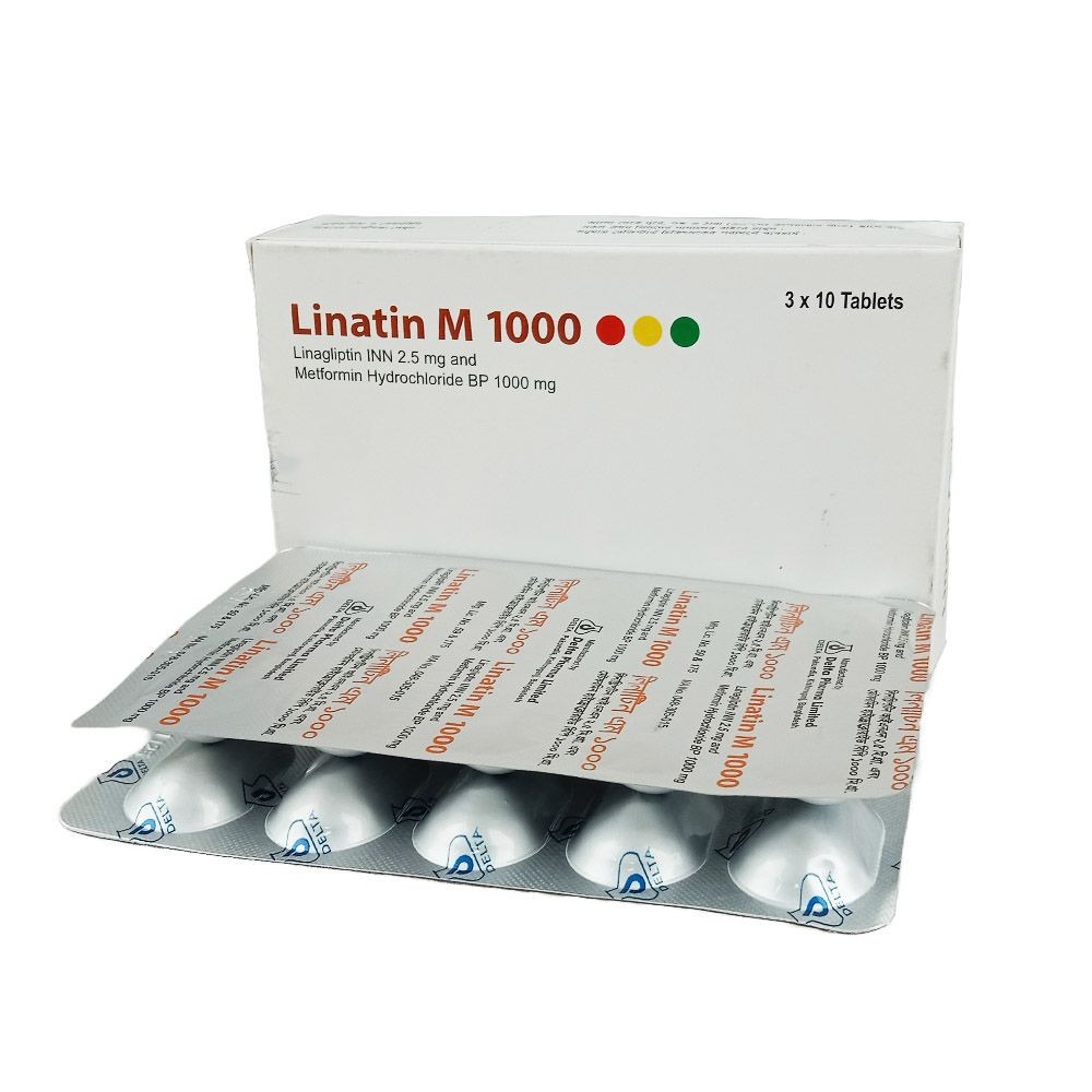 Linatin M (2.5 mg+1000 mg)