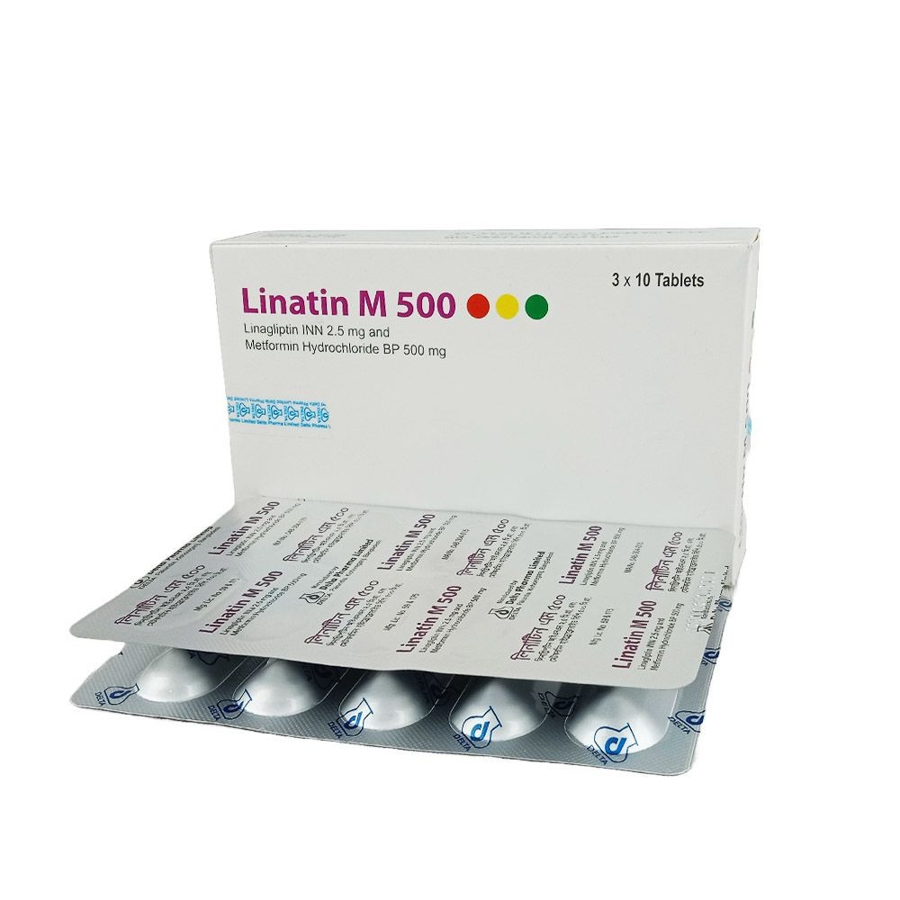 Linatin M (2.5 mg+500 mg)