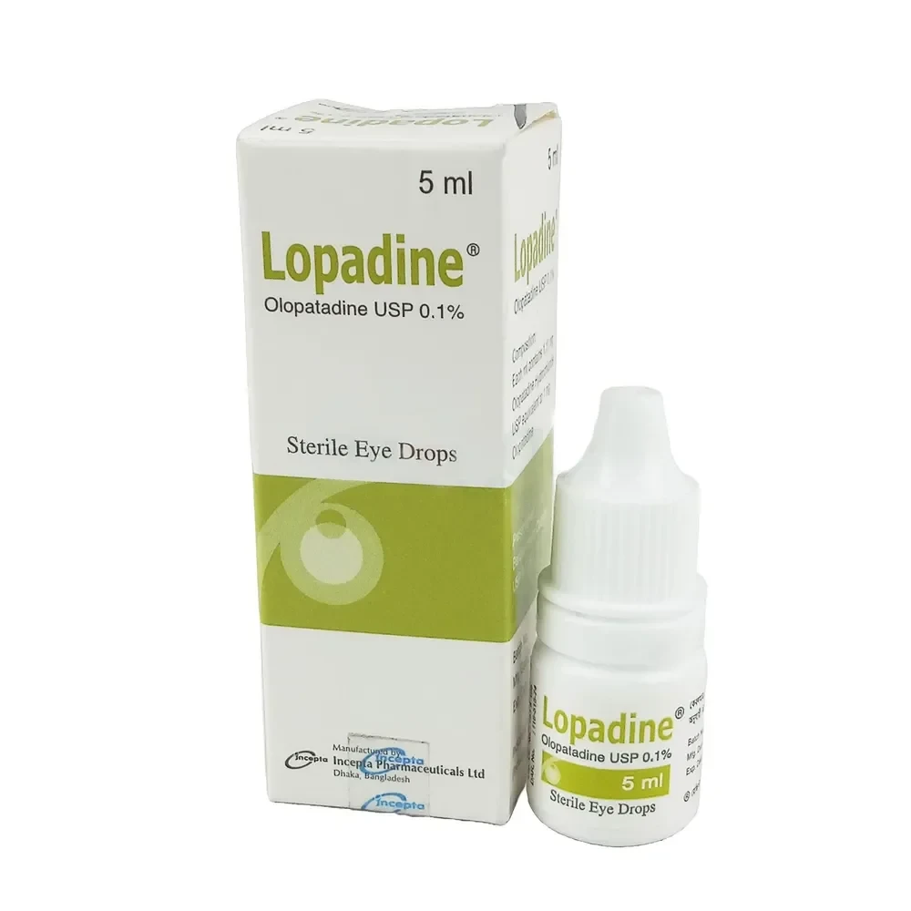 Lopadine (Ophthalmic Solution 0.1% 5 ml drop)
