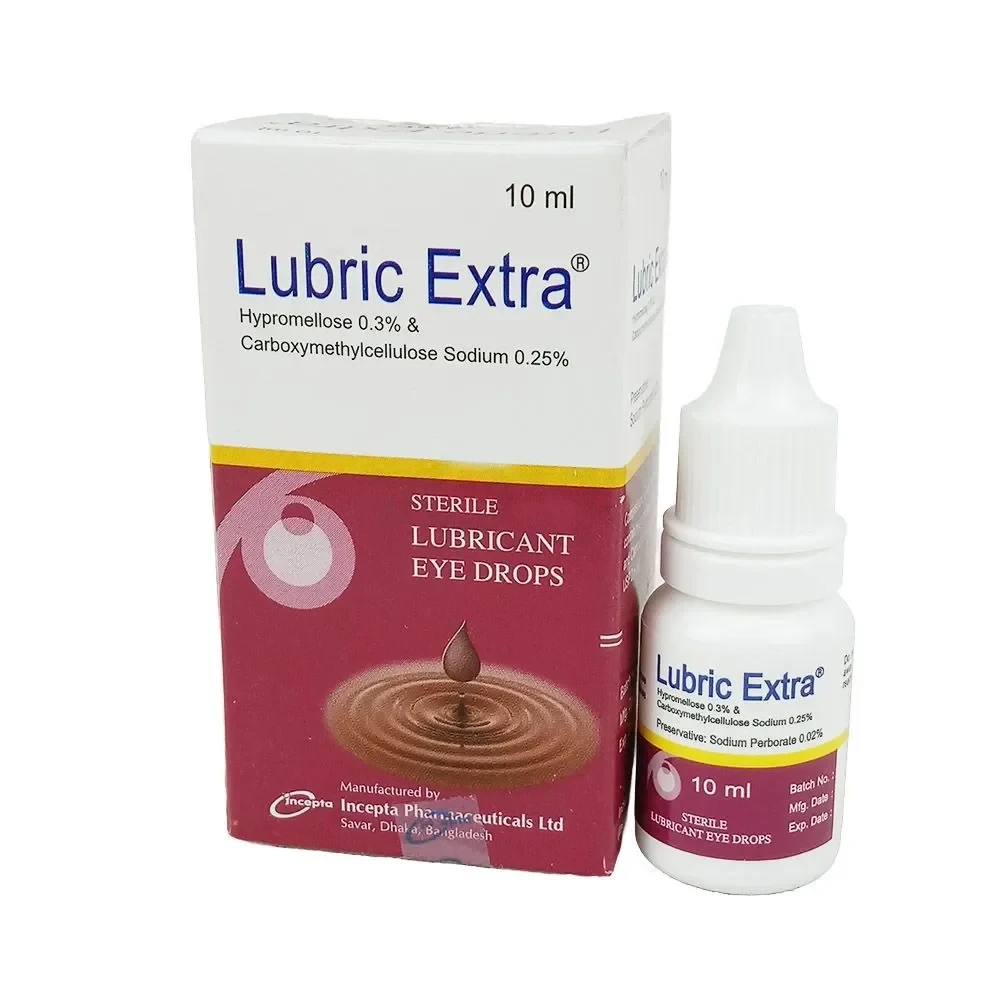 Lubric Extra (Ophthalmic Gel 0.25%+0.3% 10 ml drop)