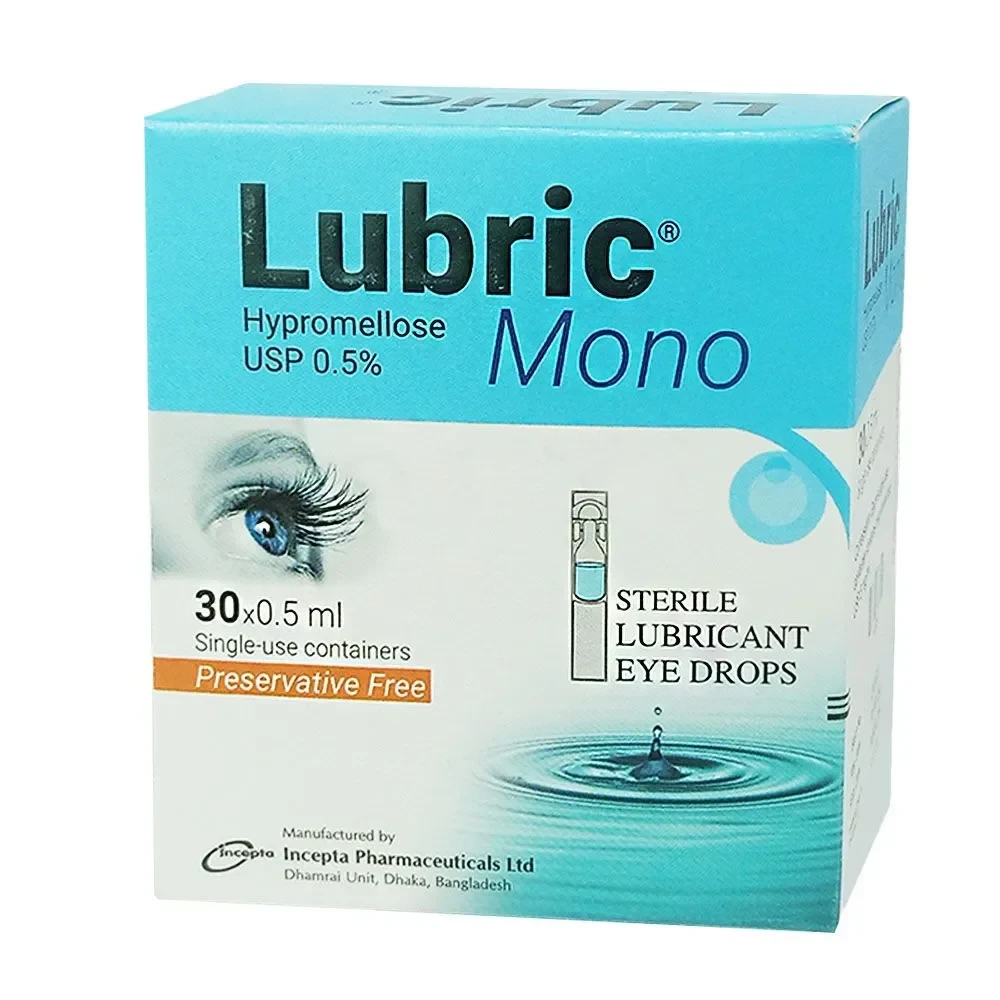 Lubric Mono (Ophthalmic Solution  0.5% 0.5 ml container)