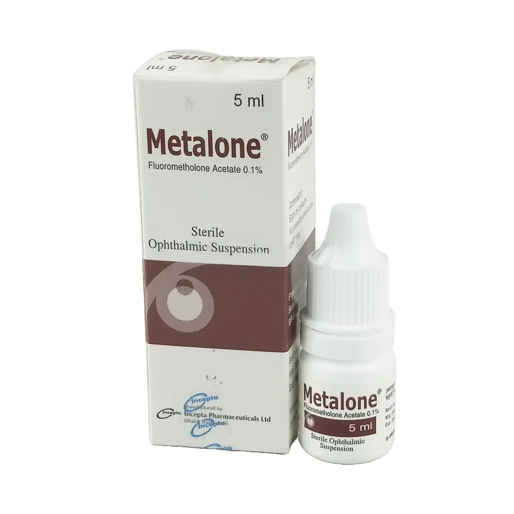 Metalone (Ophthalmic Suspension 0.1% 5 ml drop)