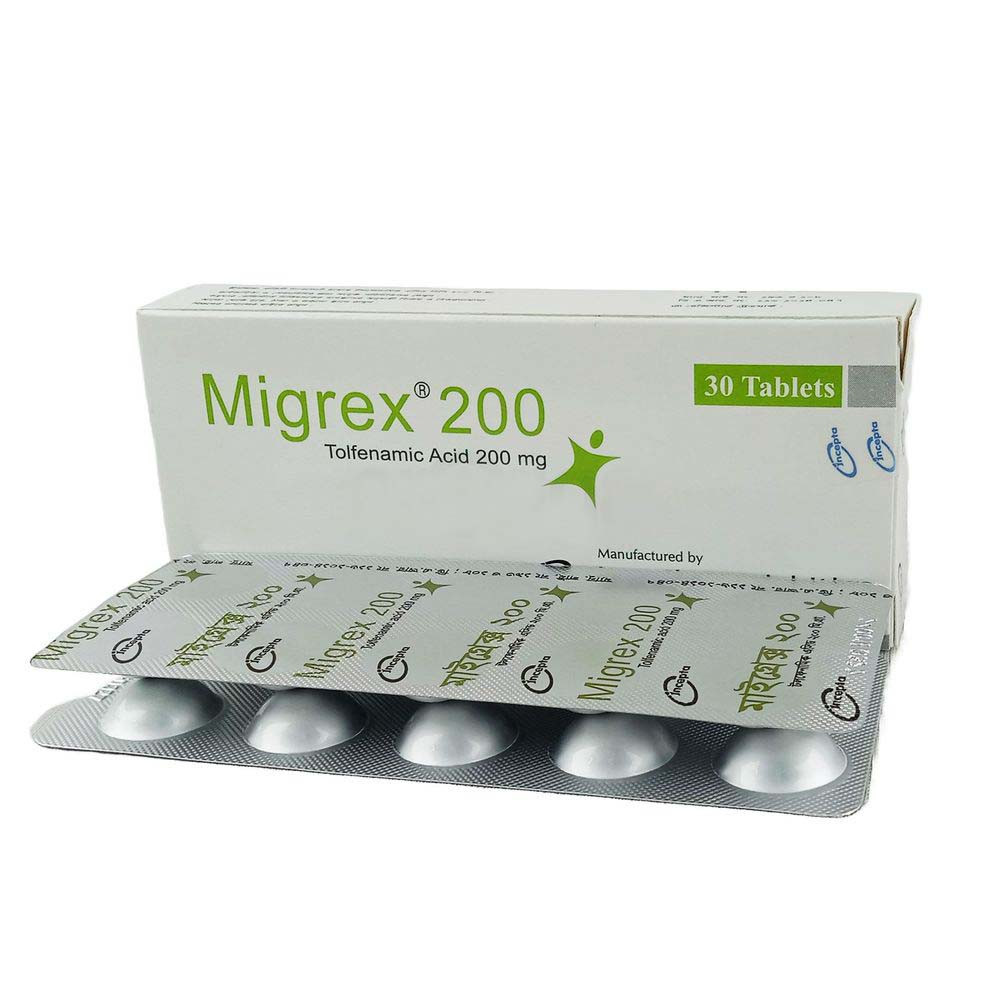 Migrex (Tablet 200 mg)