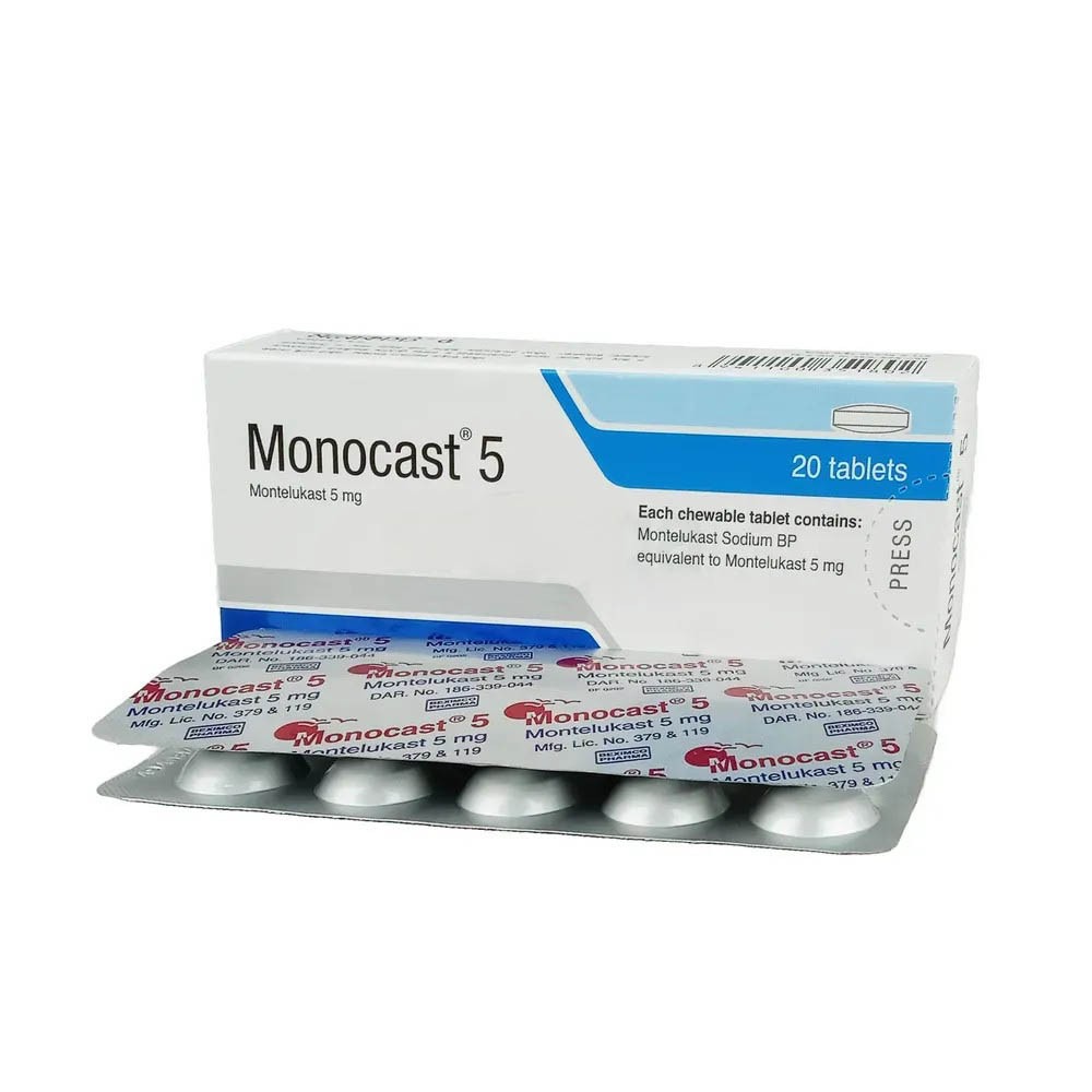 Monocast (Chewable Tablet 5mg )